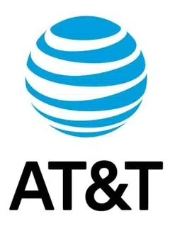 logo of AT&T, I started Robotics IT working for them on their Xenix computers 1987