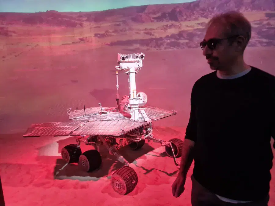 Mars rover fieldwork