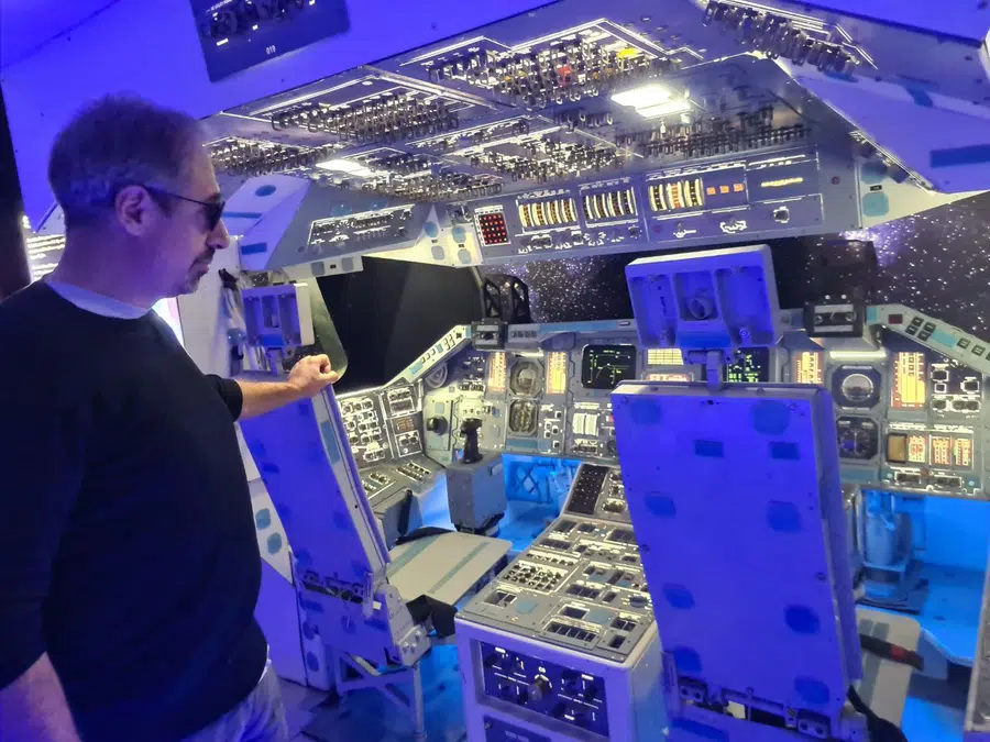 Space Shuttle flight deck instruments