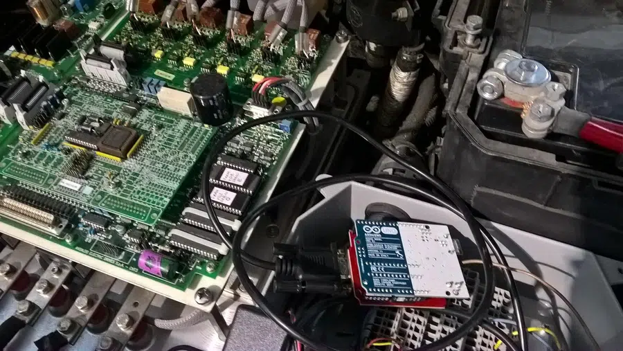 mini cooper and arduino