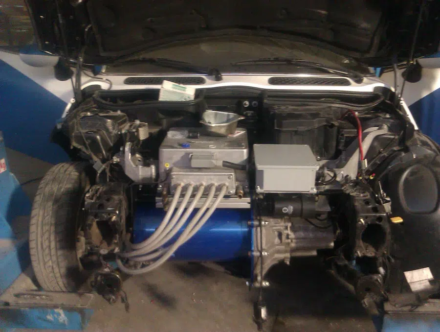 mini cooper electric engine