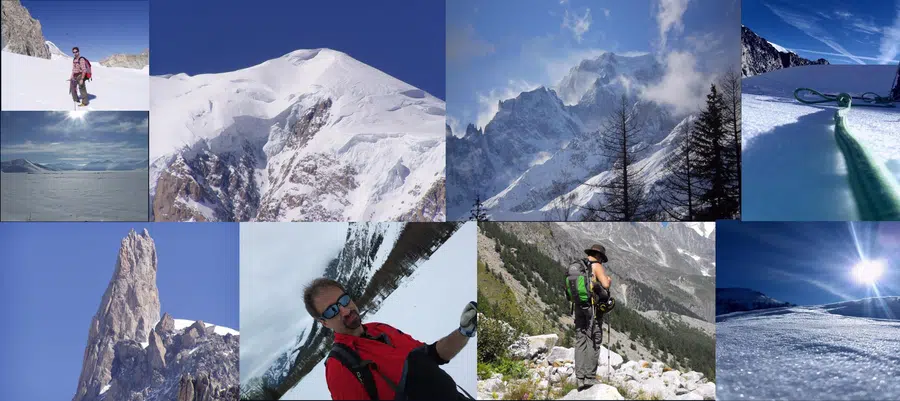Mt Blanc and Founder climbs