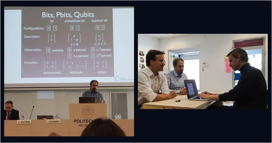 Robotics partecipion in AI drugs and tech conference in polytechnic milan