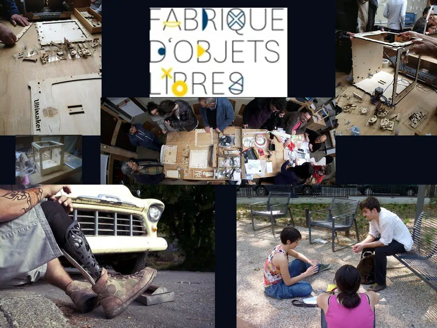 Robotics work in lyon at fabrique d'objets libres