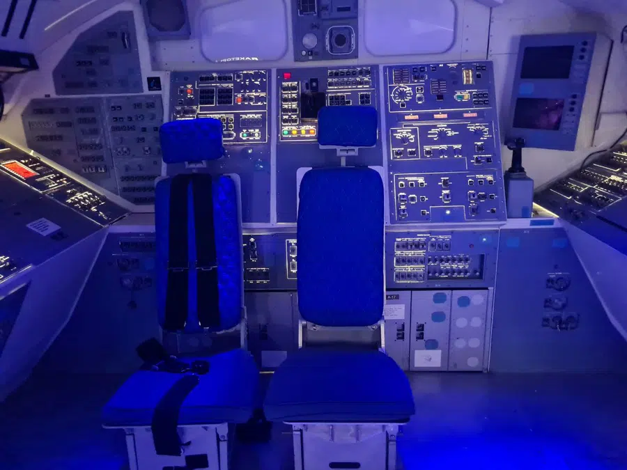 space shuttle cabin payload specialists